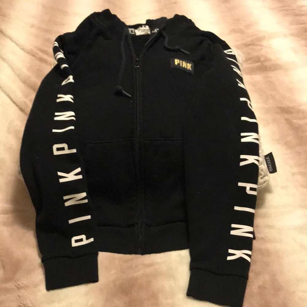 Pink hoodie